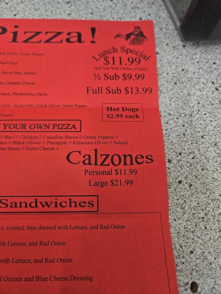 Big Al's Take & Bake Menu image 2